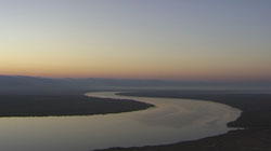 Aerial image of Albert River, Gulf of Carpentaria